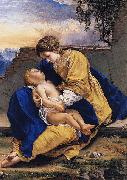 Madonna and Child in a Landscape